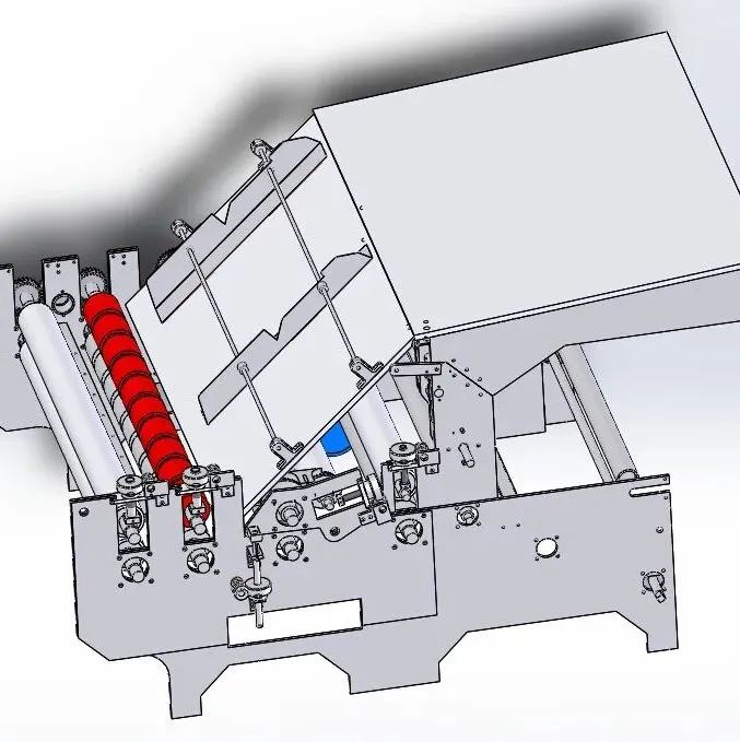 【工程机械】经典的打印输出机结构3D图纸 x_t格式