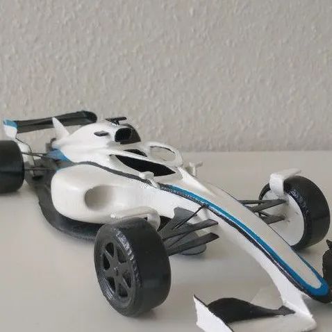 【3D打印】f1-car-model赛车模型3D打印图纸 STL格式