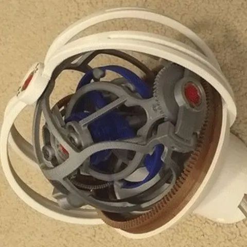 【3D打印】Gyrotourbillon陀螺仪模型3D打印图纸 STL格式