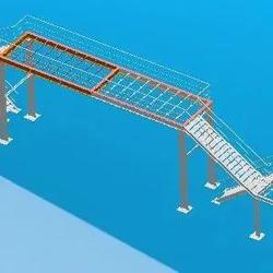 【工程机械】celik钢结构建筑桥3D数模图纸 Solidworks设计