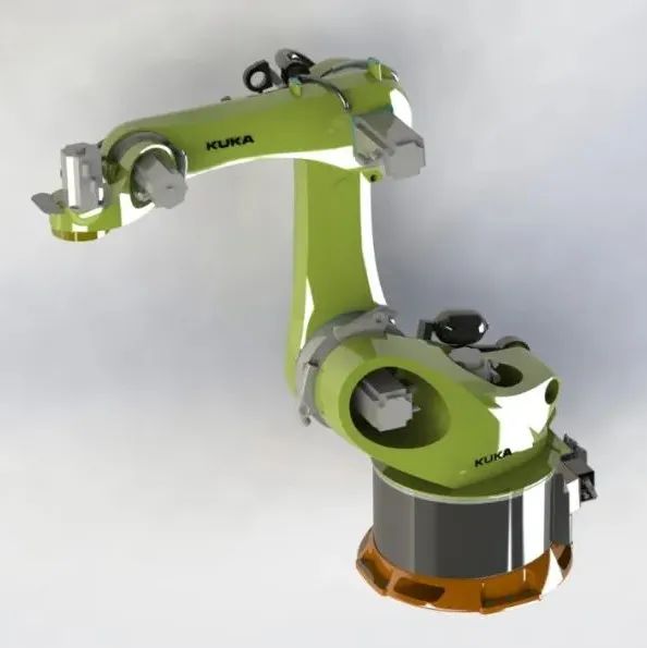 【机器人】Robot Kuka 470-3D机械臂外形3D图纸 Solidworks设计