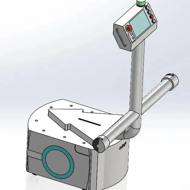 【机器人】OMRON Mobile Robot LD Series欧姆龙移动机器人造型3D图纸 