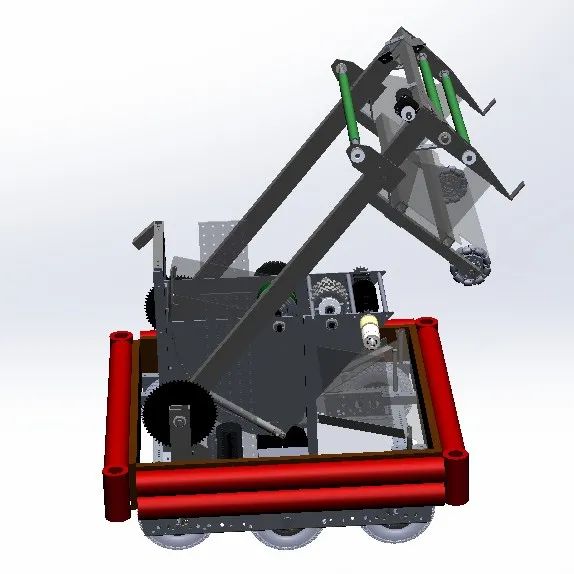 【机器人】StuyPulse FRC694 2016比赛机器人车3D数模图纸