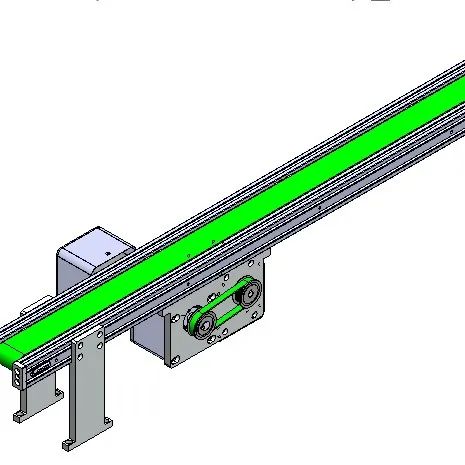 【工程机械】belt-conveyor-103带式输送机3D图纸 STEP格式