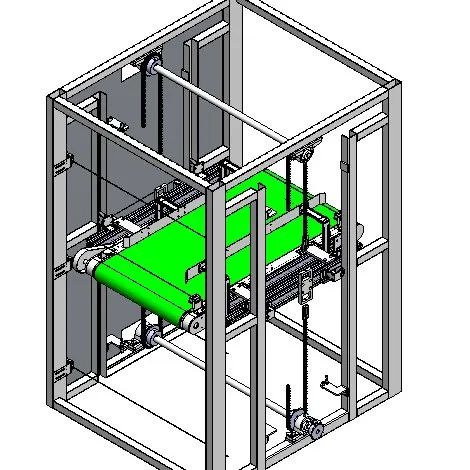 【工程机械】conveyor-374 Z轴输送机3D数模图纸 STEP格式