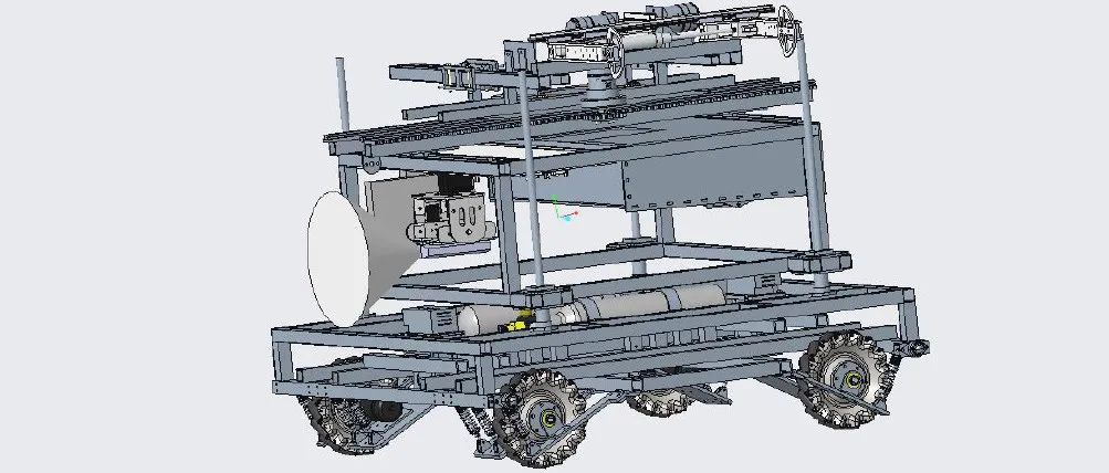 【机器人】RoboMaster2020北京信息科技大学ifLab战队工程机器人3D图纸 