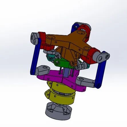 【工程机械】variable pitch rotor变桨距转子结构3D图纸