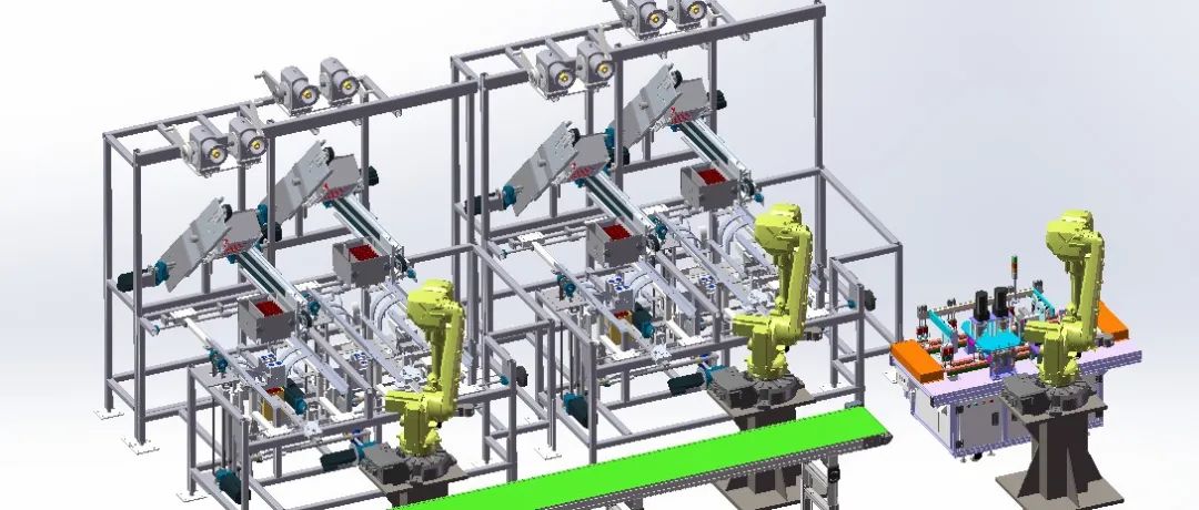 【非标数模】Otomatik自动化生产线3D数模图纸 STEP x_t格式
