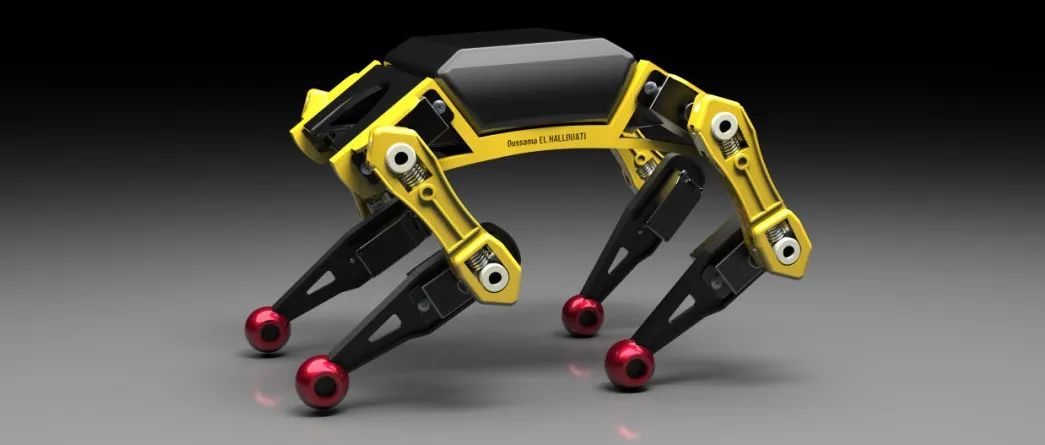 【机器人】Bittle Evo四足机器人3D数模图纸 STP格式
