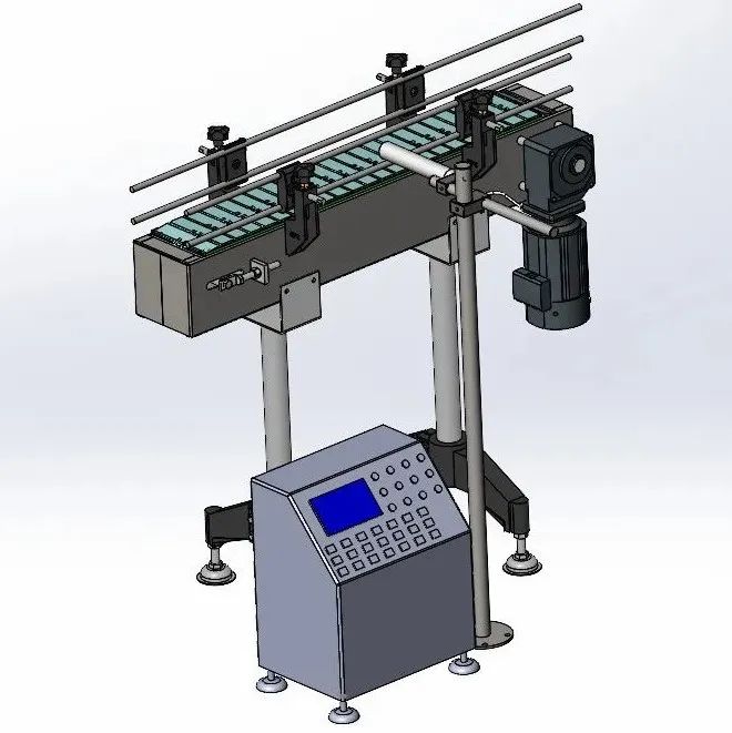 【工程机械】date-machine传送带输送机3D数模图纸 STEP格式
