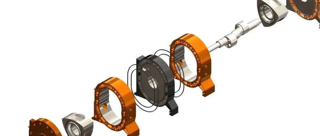 【发动机电机】Rotary Engine Wankel Engine汪克尔发动机3D数模图纸