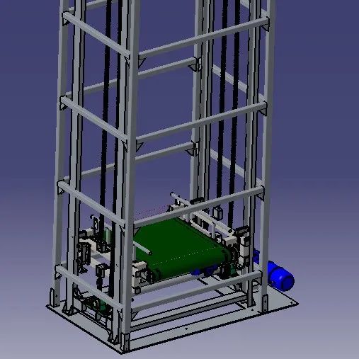【工程机械】elevator-78升降机3D数模图纸 STEP格式