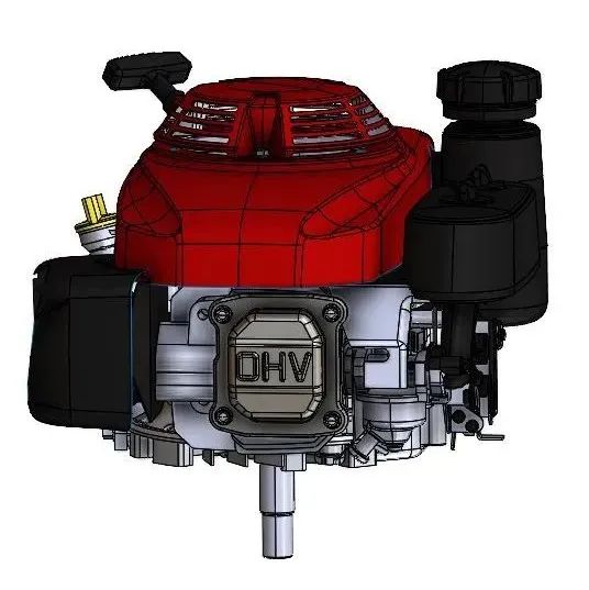 【发动机电机】HONDA GXV160发动机3D数模图纸 STP格式