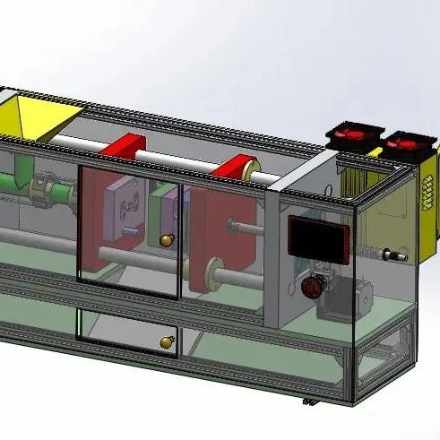 【工程机械】Desktop injection molding台式注塑机3D数模图纸