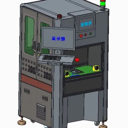【非标数模】自动化手表外壳检测设备3D数模图纸 Pro5.0设计