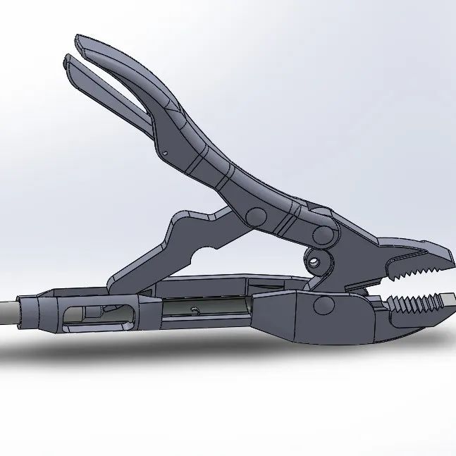 【工程机械】Pliers钳子尖嘴钳3D数模图纸 Solidworks设计