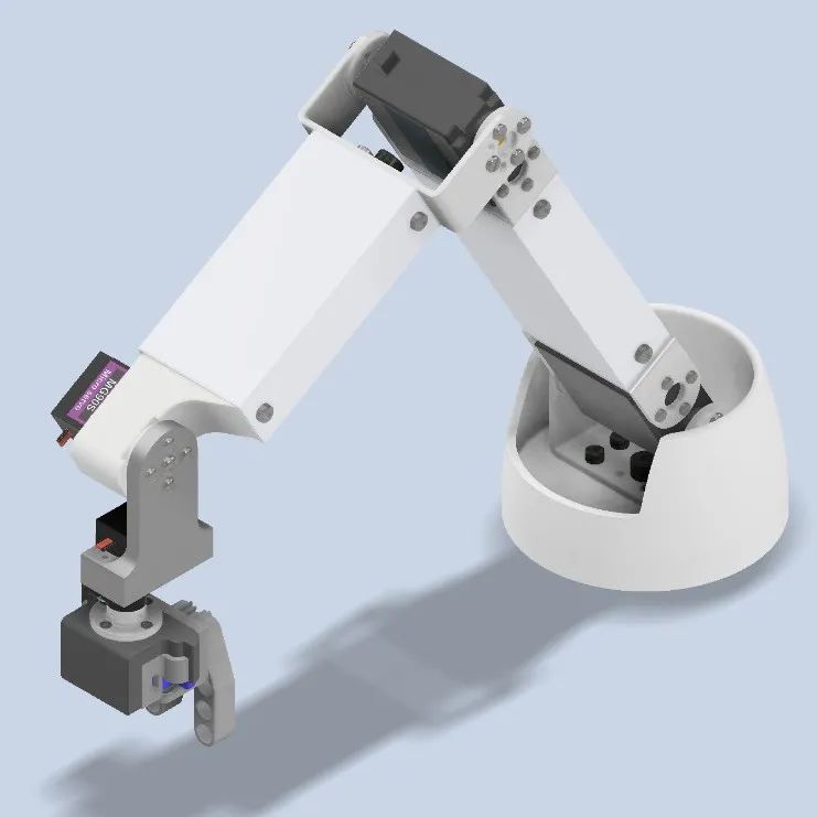 【机器人】RDS3220MG舵机机械臂3D数模图纸 STP格式