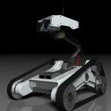 【机器人】rover-114三角履带监控小车3D数模图纸 STP格式