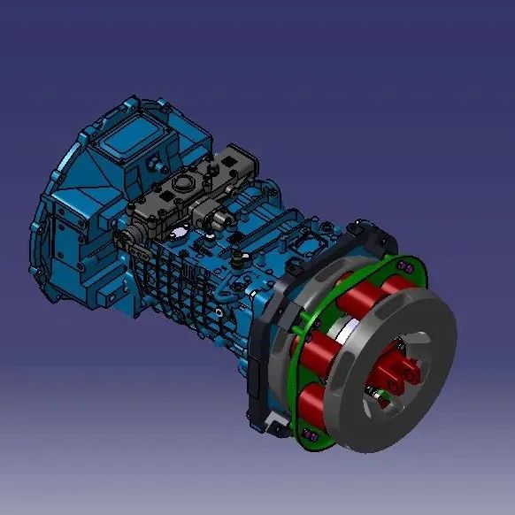 【差减变速器】GearBox ZFS686变速箱3D数模图纸 STP格式