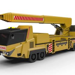 【工程机械】tbo-t10 Truck crane起重机吊机3D数模图纸 STEP格式