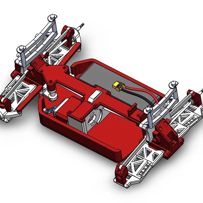 【RC遥控车】OpenRC by NiKO遥控车底盘3D图纸 Solidworks设计