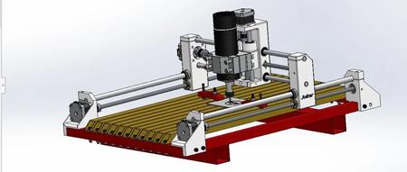 【工程机械】cnc-608桌面数控车床3D数模图纸 Solidworks设计