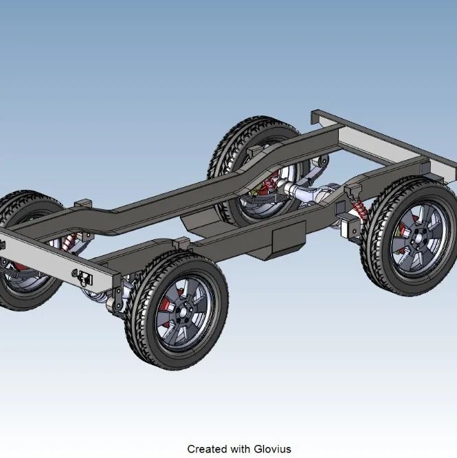 【其他车型】ARABA ALT底盘结构3D图纸 IGS x_t格式