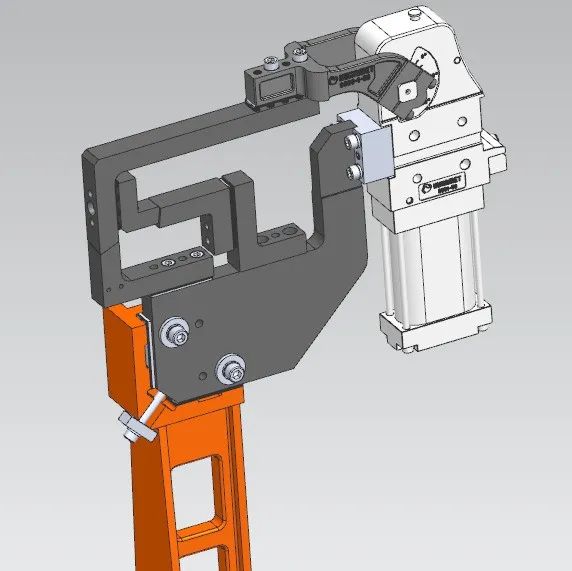 【工程机械】KUKAMET电源钳3D数模图纸 x_t stp格式