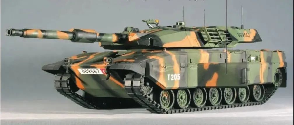 【武器模型】Altay重型主战坦克3D数模图纸 STEP格式