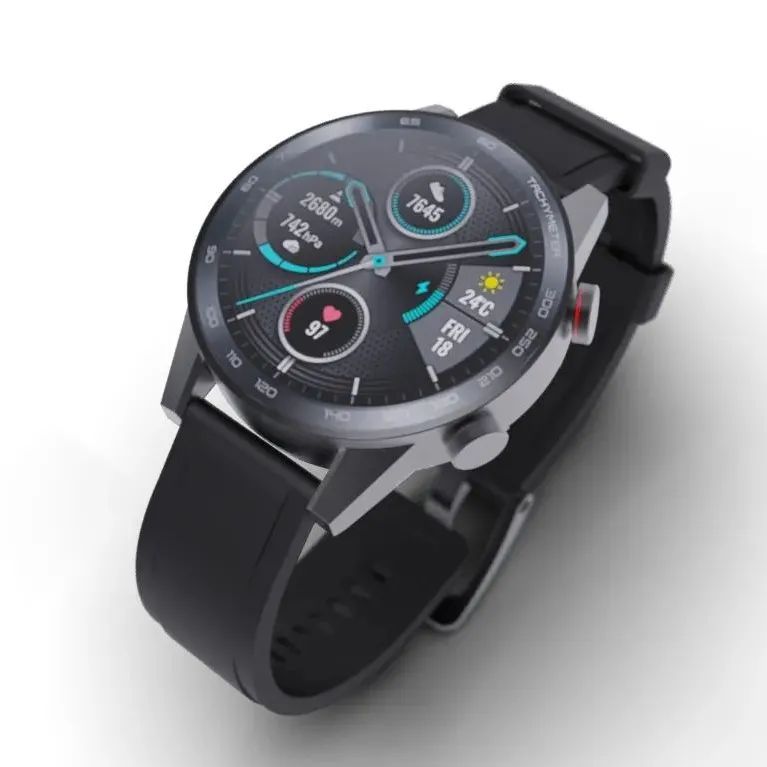 【生活艺术】HONOR Watch手表腕表造型3D图纸 STEP格式