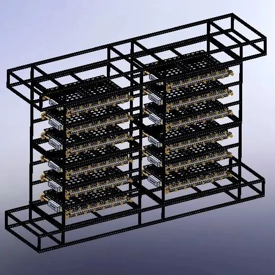 【非标数模】黄油饼干生产机3D数模图纸 STEP IGS格式