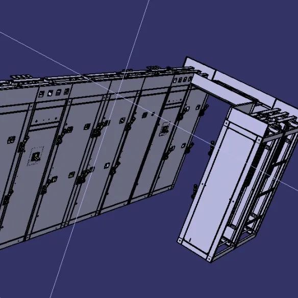 【工程机械】0.4千伏变电站3D数模图纸 STEP格式