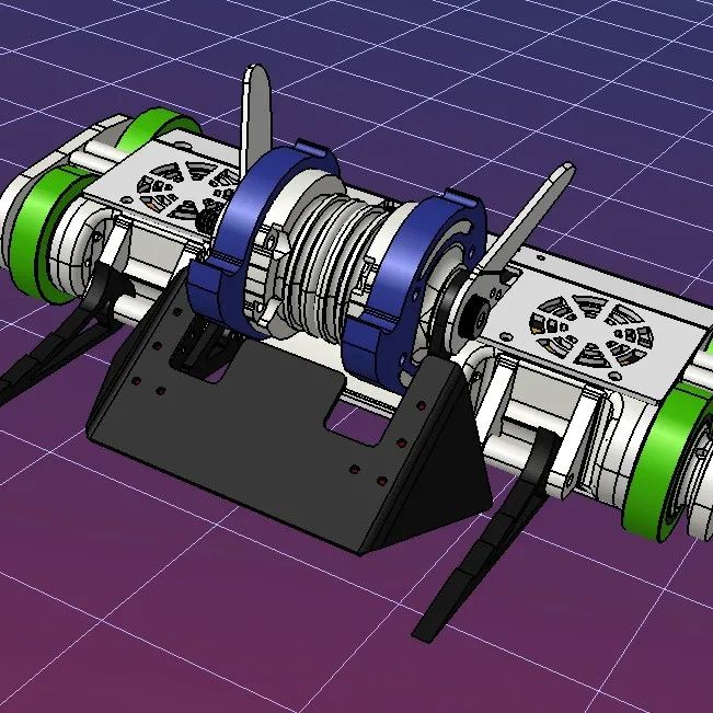 【工程机械】Botgrinder粉碎机机器人车3D数模图纸 STEP格式
