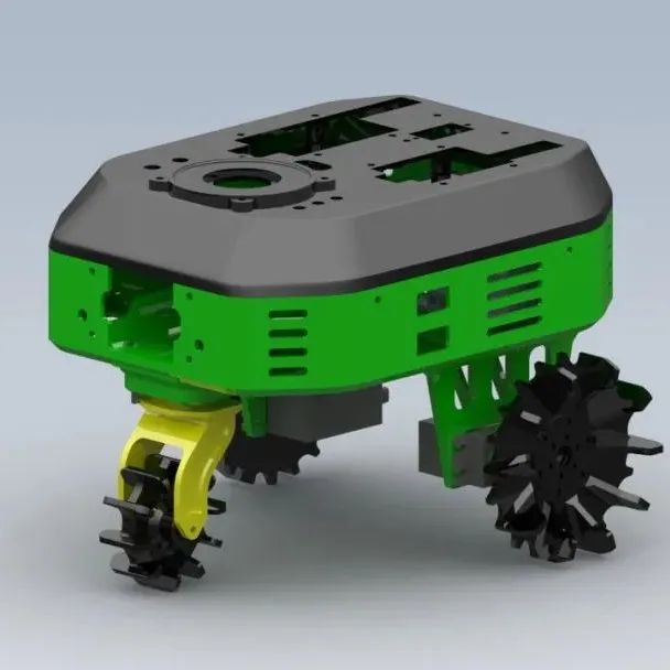 【机器人】AGR微型移植机器人小车3D数模图纸 STEP格式