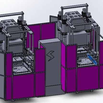 【非标数模】Press Panstone非标设备3D图纸 附 STEP x_t格式