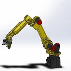 【机器人】FANUC M20i A工业机器人模型3D图纸 Solidworks设计 附STEP