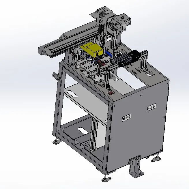 【非标数模】自动化生产线取料工位设备3D模型图纸 Solidworks设计