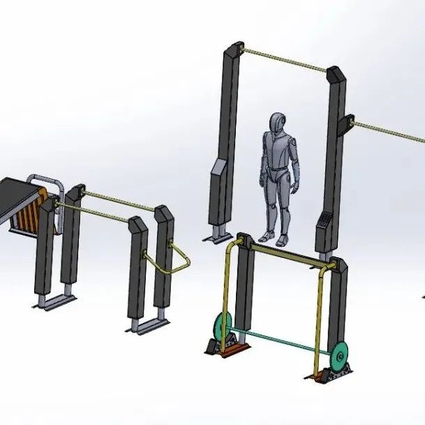 【工程机械】mesSpor运动设备3D数模图纸 STEP格式