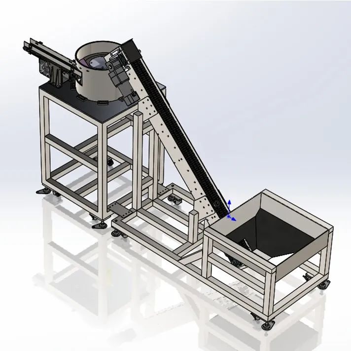 【工程机械】FEEDER送料器3D数模图纸 Solidworks设计