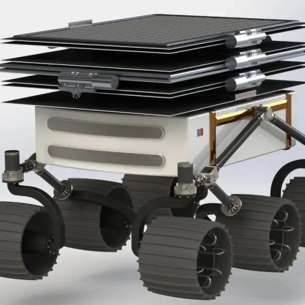 【其他车型】L.A.S.E.R. 太阳能月球车3D数模图纸 STEP格式