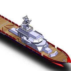 【海洋船舶】Explorer Yacht简易游艇模型3D数模图纸 Solidworks设计