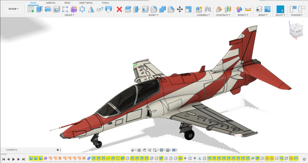 【飞行模型】suryakiran Hawk Aircraft鹰式飞机模型3d图纸 Step格式 科普 通用 仿真秀干货文章