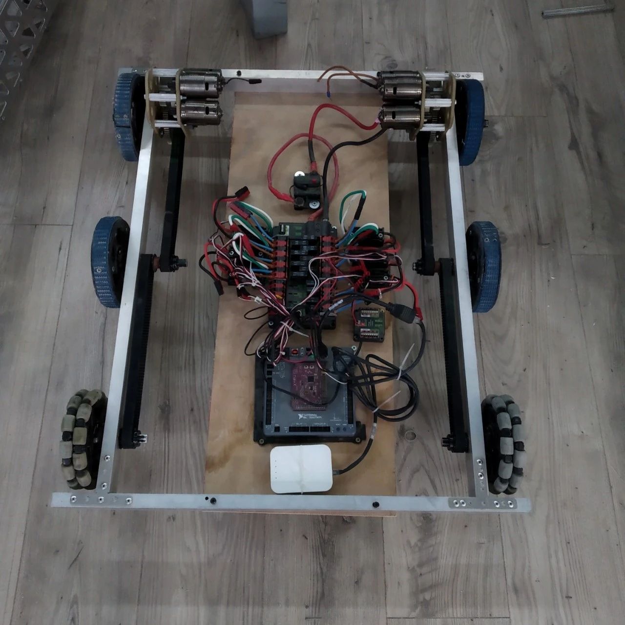 【机器人】FRC west coast drive机器人车底盘框架3D图纸