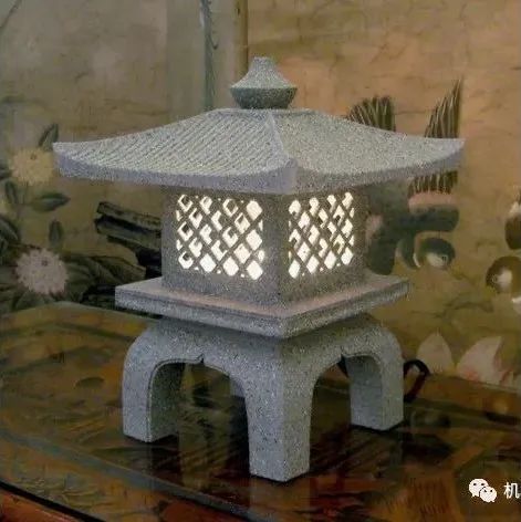 【3D打印】中式古代花园灯笼座模型3D打印图纸 STL格式