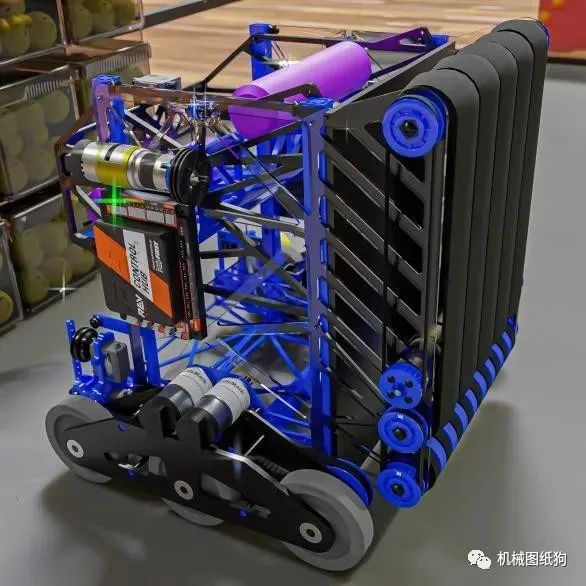 【机器人】CAD Competition Robot比赛机器人车3D数模图纸 STEP格式