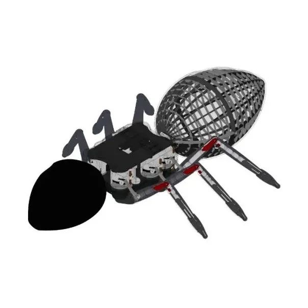 【机器人】ant蚂蚁机器人简易结构3D数模图纸 Solidworks设计