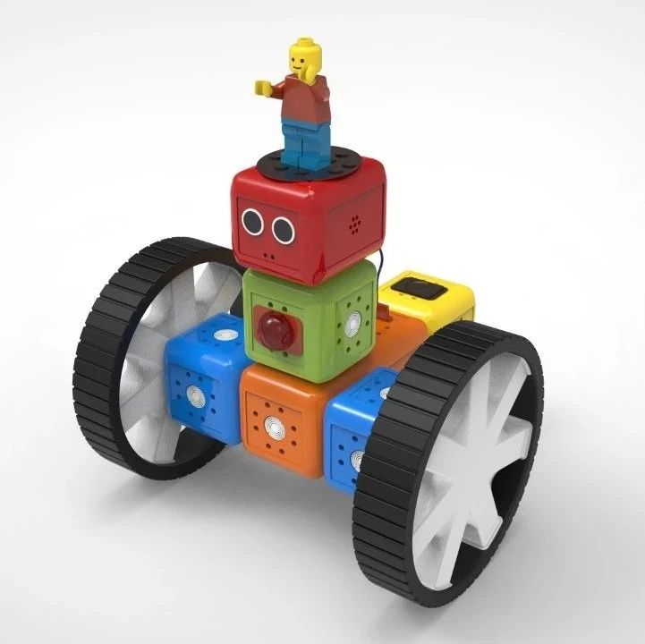 【机器人】Education Robot模块化机器人小车3D图纸 Solidworks设计