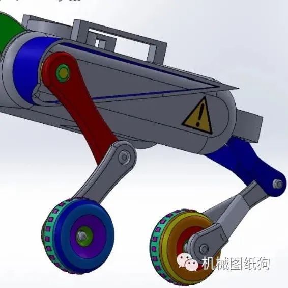 【机器人】bryanter三足机器人3D数模图纸 Solidworks设计 附STEP