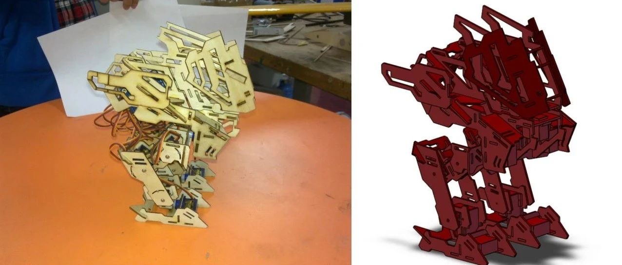 【机器人】Ai.Frame3.0.0三维拼装机器人模型3D图纸 Solidworks设计 附x_t