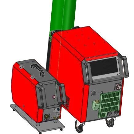 【工程机械】Welding machine焊接机3D数模图纸 STP格式